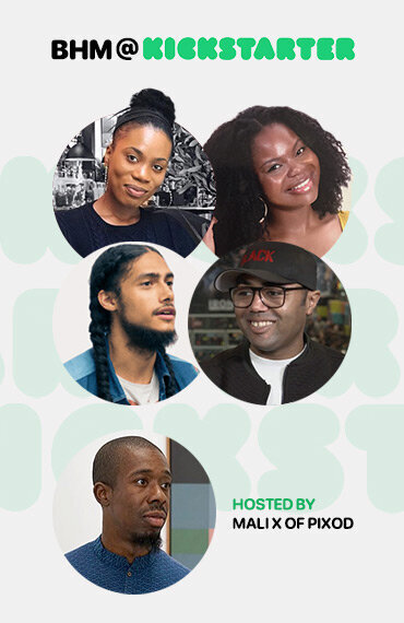   Kickstarter Invites Mali X To Moderate BHM Forum 
  With special help from fundraising phenom Carlos Whittaker @loshit, we raised over $250,000 to support Brooklyn to Alaska programs and students. Follow @BrooklynToAlaska to watch our cabin build s